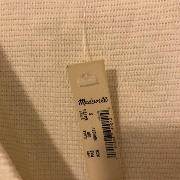 🌙MADEWELL Long-Sleeve Tie-Front Top🌙 - Picture 2 of 6